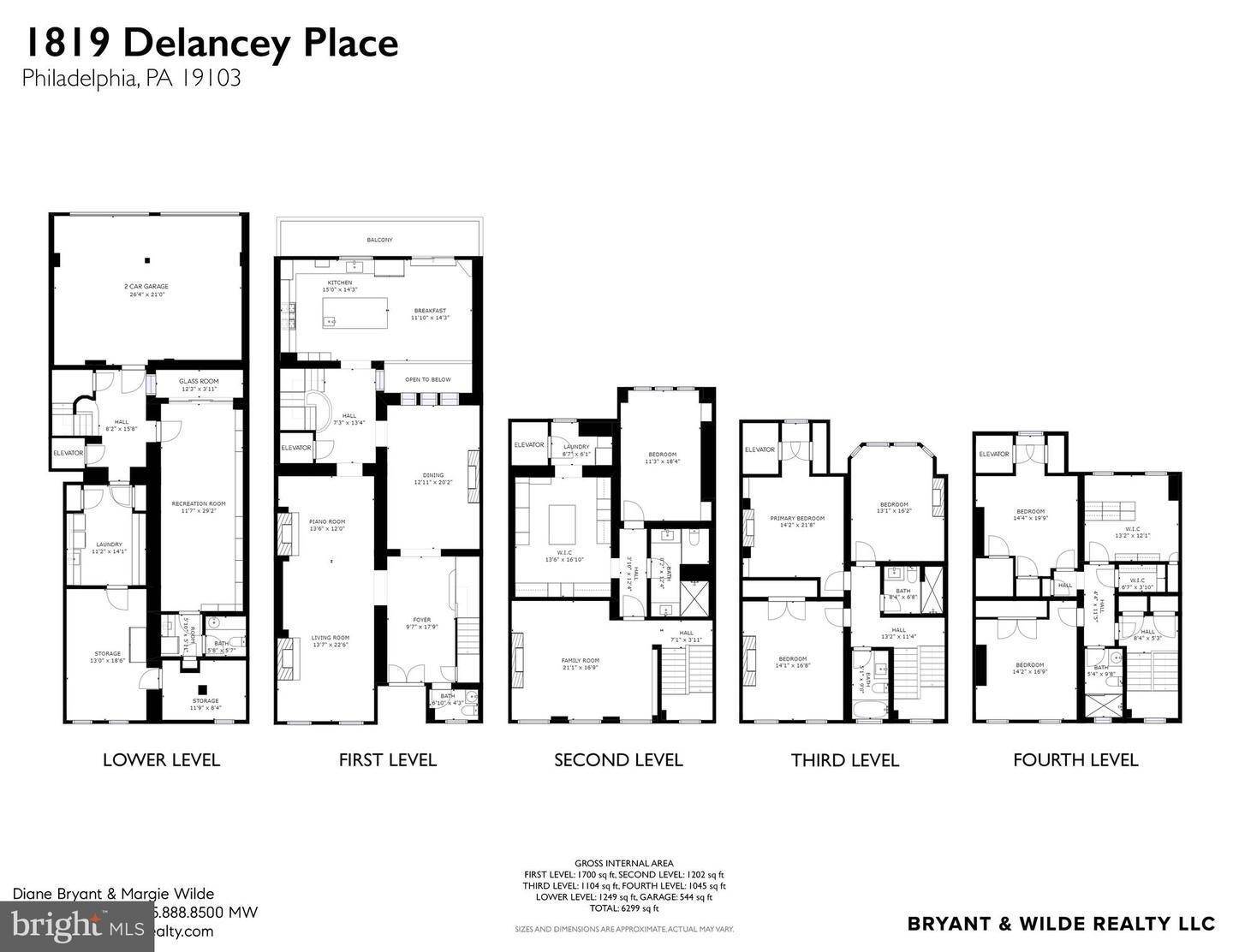 3. Residential for Sale at 1819 DELANCEY Street Philadelphia, Pennsylvania 19103 United States