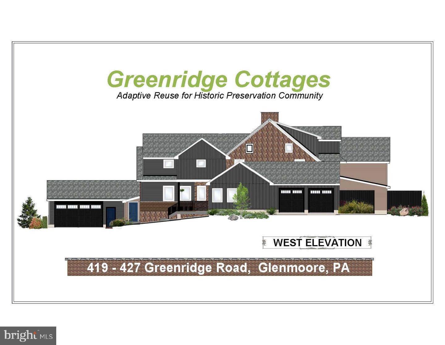 Residential for Sale at 421 GREENRIDGE RD #B Glenmoore, Pennsylvania 19343 United States